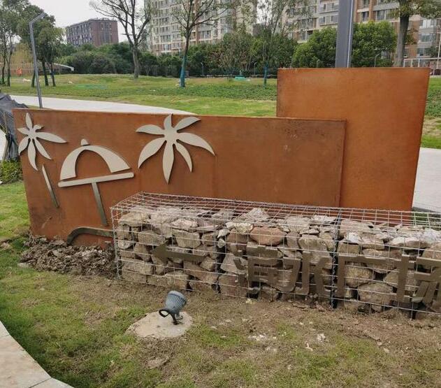 贵州锈钢板挡土墙